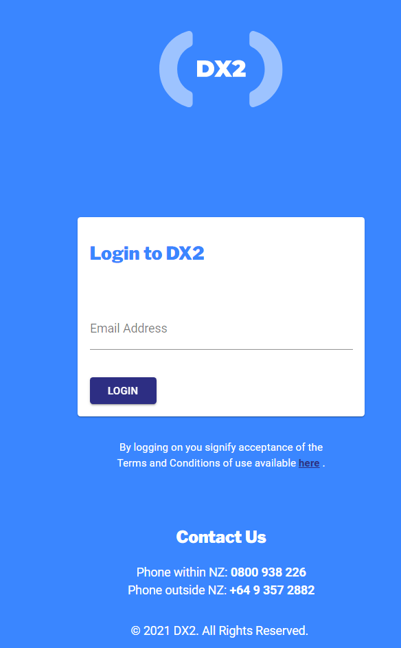 Login Page