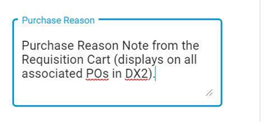 Purchase Reason