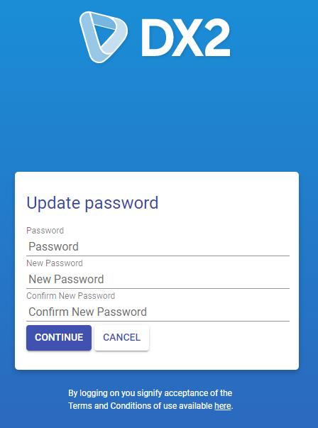 Update Password