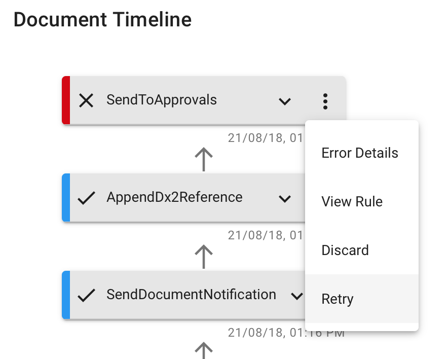 Retry, Amend, and Replay | DX2 Documentation