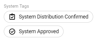 System Tags in Purchase Order